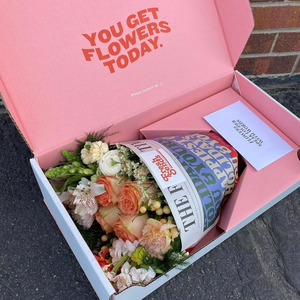 Nhà Máy Bán buôn hạnh phúc các bà mẹ ngày hoa thiết kế mới hình chữ nhật hoa hộp quà tặng hoa hồng hoa vận chuyển hộp hộp sóng - Product Image 4