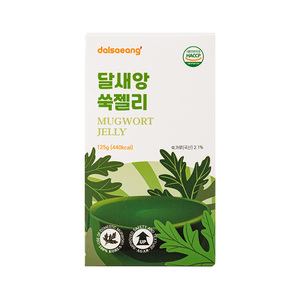 [DALSAEANG] Gelée d'armoise Dalsaeang 125g, collation coréenne traditionnelle saine, bonbons moelleux, armoise naturelle de qualité supérieure - Product Image 4
