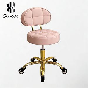 เก้าอี้ช่างทำเล็บคุณภาพสูงสำหรับร้านเสริมสวย เก้าอี้ช่างทำผมเคลื่อนที่ได้ เก้าอี้ช่างสปา - Product Image 2