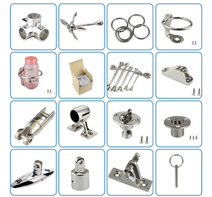 Denizcilik Donanımı Tekne Aksesuarları SS316 Dalış Halkası ve Hızlı Çıkarma Bağlantılı Gözlü Pelikan Kancası Yeni 4 inç - Product Image 5