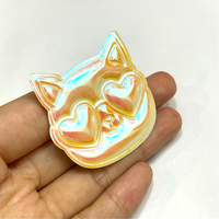 Étiquettes en TPU gaufrées personnalisées en gros, lettres 3D, logo, transfert thermique, patchs transparents pour vêtements