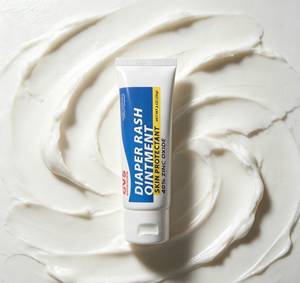 Tubo de PE blanco de 56g con tapa abatible, impresión personalizada, tubo vacío <span class=keywords><strong>para</strong></span> crema protectora de la piel del bebé, ungüento de zinc <span class=keywords><strong>para</strong></span> la dermatitis del pañal, proveedor de tubos médicos OEM - Product Image 1