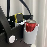 Sac de plage en EVA écologique personnalisé avec porte-gobelet intégré, sac fourre-tout antidérapant pour bouteille d'eau
