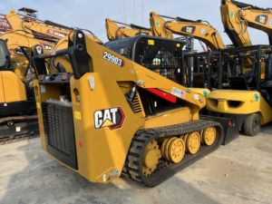 Cargadora compacta de orugas Caterpillar 299D3 usada, cargadoras de orugas para maquinaria de construcción - Product Image 3