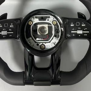 Volante para Mercedes W205 W204 2019 E53 <span class=keywords><strong>AMG</strong></span> W211 W124 C300 C250 <span class=keywords><strong>2017</strong></span> W167 <span class=keywords><strong>C63</strong></span> Sedán 2018 <span class=keywords><strong>AMG</strong></span> W219 W166 W210 - Product Image 4