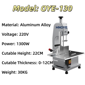 Scie à ruban automatique pour viande et os <span class=keywords><strong>en</strong></span> acier inoxydable 304 pour poisson, porc, bœuf, poulet congelés - Product Image 6