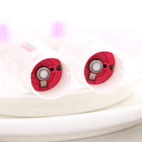 Cepillo de dientes eléctrico para masaje al por mayor, funcionamiento con batería, cabezales de cepillo múltiples, cepillo de dientes eléctrico portátil de viaje