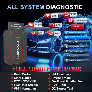 Bán lại nhà máy trực tiếp OBD2 Scanner konnwei maxobd đầy đủ hệ thống chẩn đoán <span class=keywords><strong>ECU</strong></span> đọc mã máy quét - Product Image 4