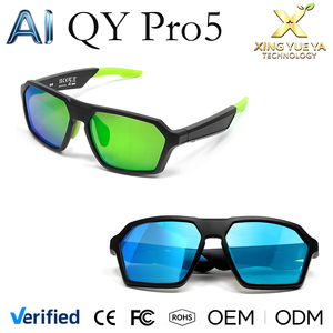 Gafas Inteligentes QY Pro5 con IA, Traducción por IA, Llamadas BT, Conducción Ósea, Micrófono Dual ENC y Protección UV, Gafas de Sol Bluetooth para Conducción Segura - Product Image 6