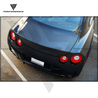 Accessoires de voiture en fibre de carbone de style OEM, rabats de coffre arrière pour Nissan GTR R35 2008-2018, coffre arrière en carbone