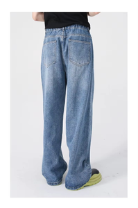 Nouvelles collections de jeans pour hommes avec des styles de pantalons à jambes droites ajustées, expédiés de manière aléatoire - Product Image 3