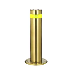 Crowd Control Bollards Standchions Construction Bollard With Chains Steel Parking Barrier