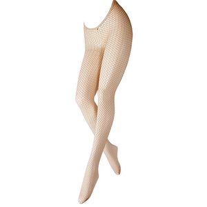 Collants résille personnalisés pour femme, à taille haute, coupe basse en V, ajourés, à paillettes, style carnaval - Product Image 2