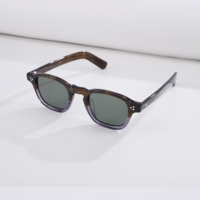 Lunettes de soleil carrées tendance Y2K, verres ambrés et bleus, lunettes esthétiques colorées, favoris des blogueurs, protection UV400