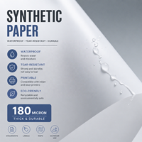 Carpeta para Menú de Bebidas LIZHENG, Resistente al Agua, de Papel Sintético de Polipropileno, Ecológica