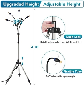 <strong>Hot</strong> <strong>Selling</strong> 360 Adjustable Vertical Mist <strong>Sprayer</strong> for Garden &amp; Patio for Plant Cooling &amp; Irrigation Garden Watering - Product Image 3