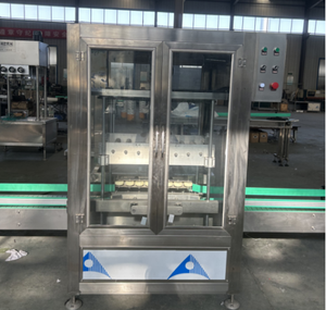 Machine de remplissage de pesage d'huile à moteur liquide de nettoyage de tambour de jerrycan automatique - Product Image 5