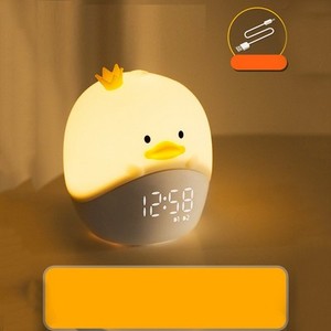 Custom logo Animal Alarm <b>Clock</b> <b>Sleep</b> Companion Night Light Mini <b>Clock</b> - Product Image 3