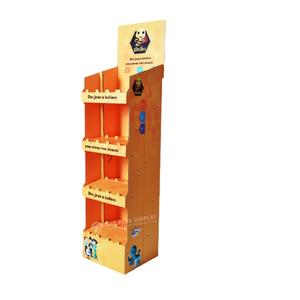 Rak Display Lantai Kertas Kardus untuk Promosi, Stand Display Ritel untuk Kosmetik, Permen, Mainan, Toko Supermarket, dengan Logo Kustom - Product Image 1