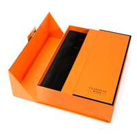Coffret Cadeau Luxe Personnalisé Rigide à Double Porte pour Bouteille de Tequila et Vodka avec Kit Tire-Bouchon