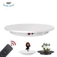 Table tournante professionnelle affichage de plateau tournant électrique 60cm photographie 360 degrés plateau tournant télécommande présentoir