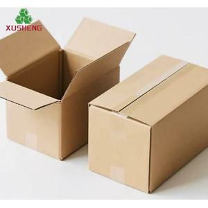 Boîtes d'expédition en carton ondulé personnalisées, matériaux recyclés, quatre couleurs, épaisseur suffisante pour les boîtes d'expédition, emballages en carton - Product Image 1