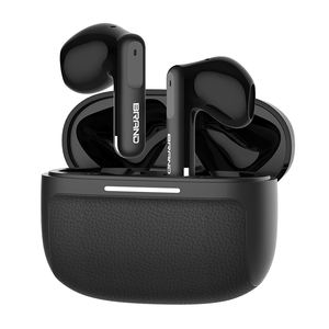 Audífonos TWS de Alta Gama con Textura de PU, Cancelación de Ruido Activa (ANC) y Cancelación de Ruido Ambiental (ENC), 6 Micrófonos, Bluetooth, Sonido Estéreo Inalámbrico Verdadero, Tecnología Hybrid Feed <span class=keywords><strong>Air</strong></span> <span class=keywords><strong>Pro</strong></span> <span class=keywords><strong>Pods</strong></span> - Product Image 1