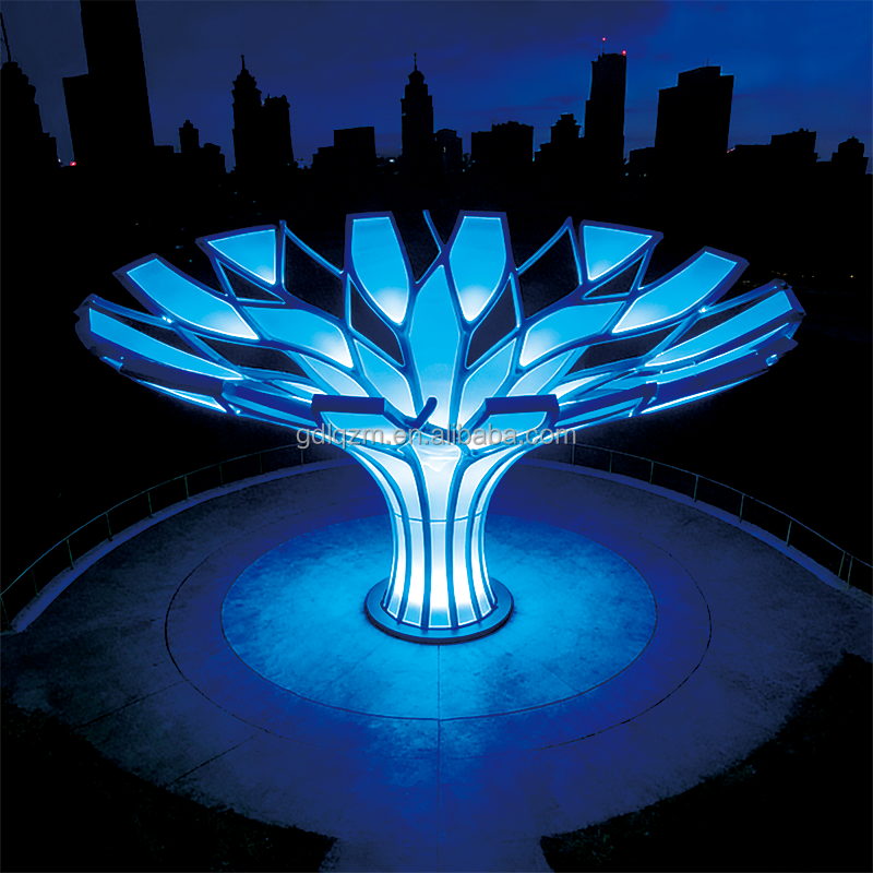 Life Tree Christmas Landscape Light (Light-Transmitting Panel)-Commercial & Park Use IP65 Rated