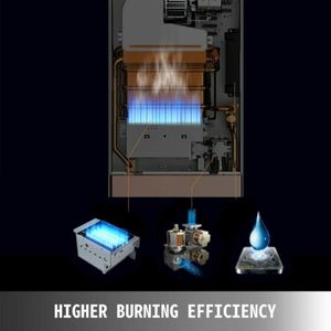 ที่โปรดปรานของ24KW 12L ไม่มีถังเครื่องทำน้ำอุ่นในห้องน้ำเครื่องทำน้ำอุ่นในห้องน้ำ - Product Image 5