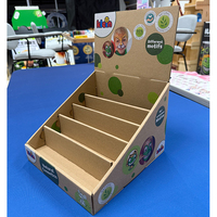 Karton Wellpappe Display Stand Card Display Box für Karten Postkarten Werbung
