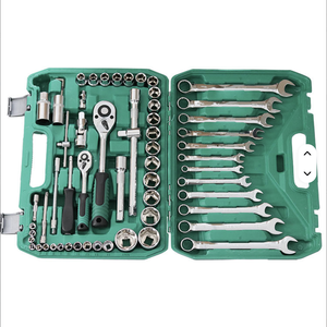 61pcs WKC Professional Carbon Steel Auto Repair <b>Tool</b> Kit Multi-Function Household <b>Set</b> <b>Hand</b>-Power Hard Case OEM Boxed 1 Year WKC- - Product Image 4
