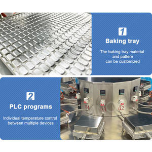 Ligne de production commerciale de petites gaufres croustillantes Phoenix, machine à rouleaux d'œufs, machine à cônes de crème glacée, machine à cônes de gaufres, machine à crêpes, prix - Product Image 4