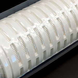 Cartouche filtrante plissée à <span class=keywords><strong>membrane</strong></span> de micron de cartouche filtrante d'eau industrielle de 5-40 pouces PP - Product Image 1