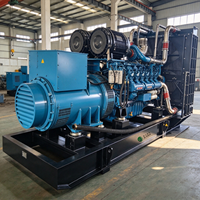 Groupe électrogène diesel refroidi par eau Weichai 60HZ 1800RPM 600KW/750KVA avec démarrage électrique 24V DC pour utilisation sur les sites miniers