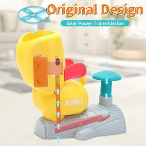 Huiye canard papillon attraper jeu volant disque lanceur jouet attraper éjection <span class=keywords><strong>pied</strong></span> marchant <span class=keywords><strong>sur</strong></span> soucoupe volante lancement jouet ensemble pour enfant - Product Image 2