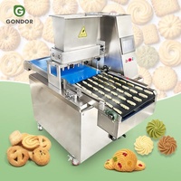 Ligne de production de machines à façonner le beurre et à fabriquer les biscuits, avec moulage manuel, découpe rotative pour biscuits durs et mous, et pour la production de petits biscuits. Prix.