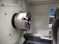 Tour horizontal CNC à lit plat automatique robuste CK6163 de Chine pour commande 3000 mm