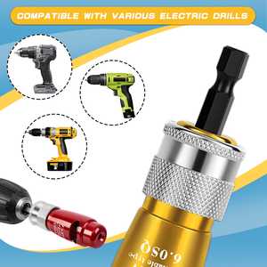 Kabel ab streifer aus Aluminium legierung Elektriker freundliche und bohr kompatible effiziente elektrische Geräte - Product Image 5
