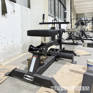 Appareil de musculation professionnel Super Horizontal Calf Raise Leg Press à charge par plaques pour exercices assis sur les <span class=keywords><strong>mollets</strong></span> - Product Image 6