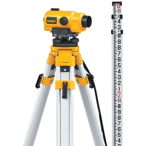 Niveau laser DeWalt avec trépied et jalon pour les travaux de construction et d'alignement - Product Image 2