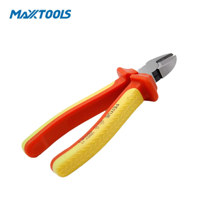 VDE 1000v <span class=keywords><strong>pinze</strong></span> da taglio diagonali doppio colore TPE manico giallo rosso taglie 6 \ "7 \" 8 \ "OEM <span class=keywords><strong>pinze</strong></span> diagonali VDE personalizzabili - Product Image 4