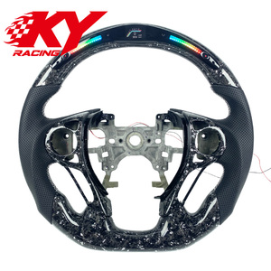 for Honda Accord Odyssey RC1 RC2 RCL2 RC4 Custom Sports Style Forged Carbon Fiber Steering Wheel With LED Rpm Display - Product Image 1