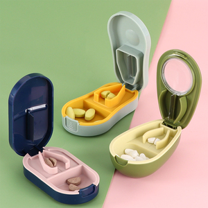 SUNSHING Premium Portable Pill Cutter Safe Tablet Pill Splitter <b>Mini</b> Plastic Medicine Tablet Cutter for Daily Medication Use - Product Image 3