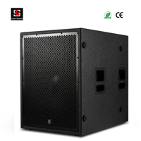 Speaker Subwoofer LS-8005 21 Inch 1500W RMS Profesional, Speaker Audio Custom Logo OEM untuk Panggung Konser, Bersertifikasi CE RoHS