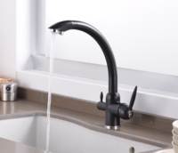 YL-632 Double poignée 3 voies évier de cuisine robinet de purificateur d'eau en acier inoxydable cuisine évier mélangeur robinet