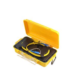 Equipo de Prueba de Fibra Óptica SC APC, Cable de Lanzamiento de Fibra de 100m -1000m, SM Monomodo, Caja de Lanzamiento de Fibra Óptica Amarilla - Product Image 3