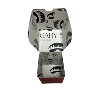 Nouveau design personnalisé, boîte d'emballage individuelle pour petit gâteau, boîte cadeau rouge de luxe pour gâteau, biscuit