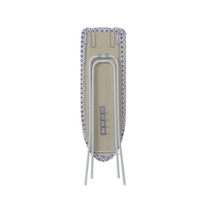 Planche à <span class=keywords><strong>repasser</strong></span> <span class=keywords><strong>verticale</strong></span> pliable haut de gamme avec housse en tissu polyester à motif écossais bleu pour usage domestique - Product Image 3