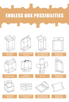 Boîte de pêche personnalisée écologique transparente imprimée en PVC PET, conteneurs rigides pliables, emballage en plastique, carte en papier, artisanat