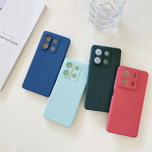 กล้องซิลิโคนป้องกันเคสโทรศัพท์TPUสําหรับXiaomi 12 13 <span class=keywords><strong>Pro</strong></span> 14 Ultra Redmiหมายเหตุ 12 <span class=keywords><strong>Pro</strong></span> + 13 A3 13C K70 <span class=keywords><strong>K60</strong></span> - Product Image 3